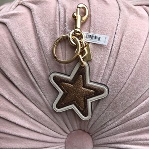 Glitter Star Bag Charm